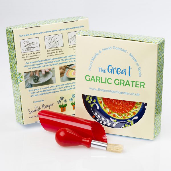 The Great Garlci Grater Plate